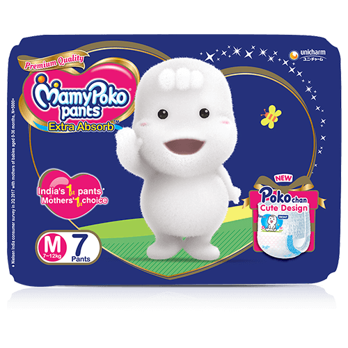 Buy MamyPoko Pants Extra Absorb Baby Diapers, Large (L), 62 Count, 9-14 kg  Online at Best Prices in India - JioMart.